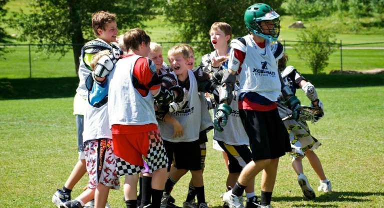 Xcelerate Lacrosse Camp Boys Having A Blast