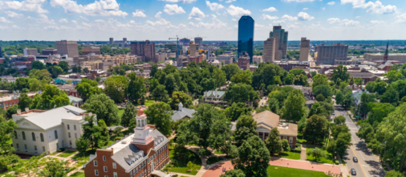 Transylvania university arial facility