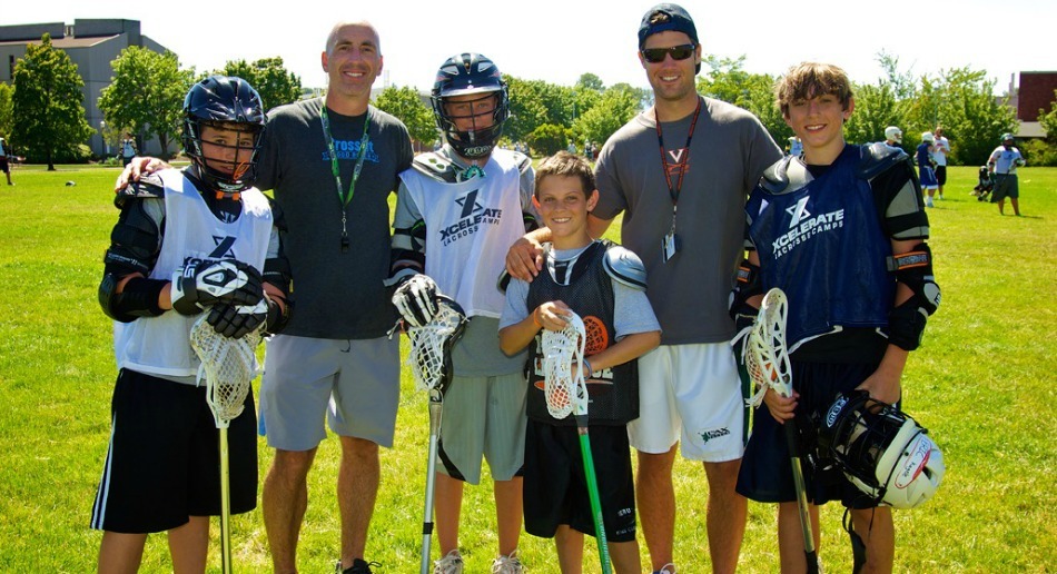Xcelerate Lacrosse Camp Boys Coach Player Pic