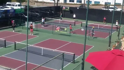 Bobby riggs facility courts aerial