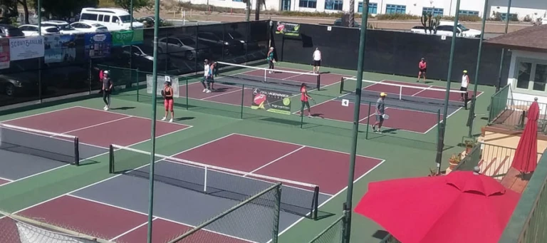 Bobby riggs facility courts aerial