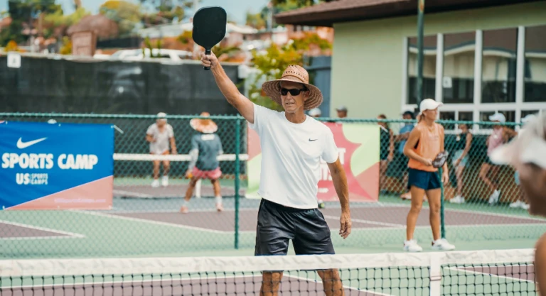 Nike Adult Pickleball Camp in Lake Tahoe, Granlibakken Resort