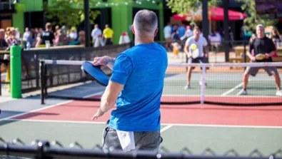 Chicken N pickle playing