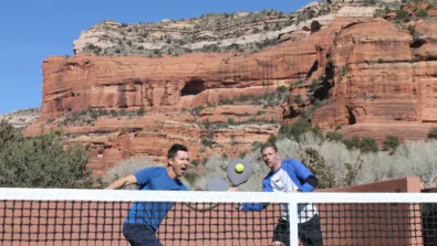 Pickleball enchantment doubles shot