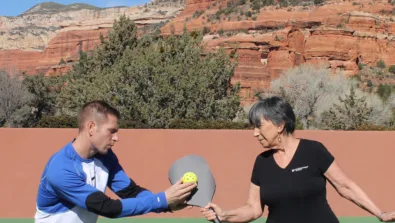 Pickleball enchantment teaching