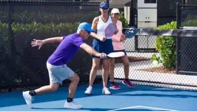 Photoshoot 2 pickleball deep backhand group