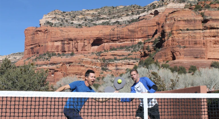 Pickleball enchantment doubles shot