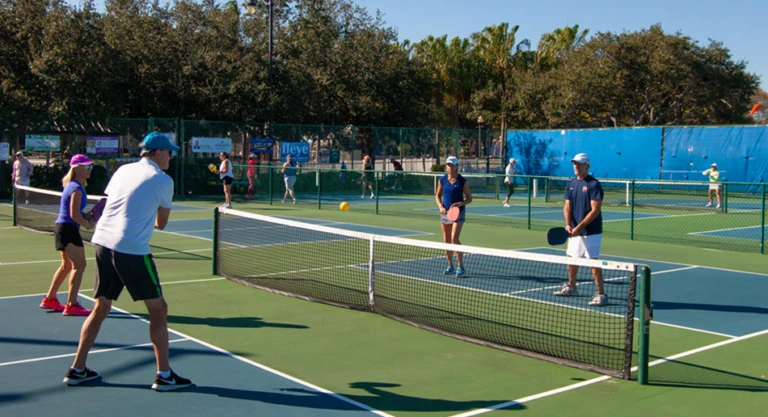 Pickleball group match 2