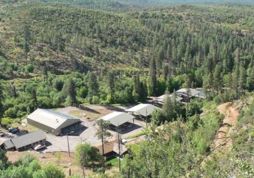 Aereal view Tonto Creek Hatchery