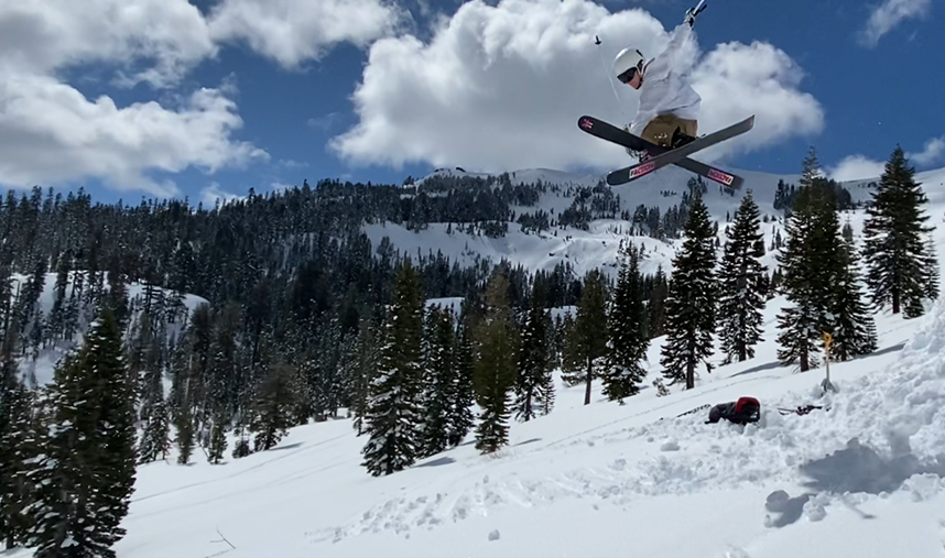 Mt Hood Summer Ski Camp Preseason training tip photo of Jack Feeney ski jump