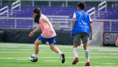 Curry coed scrimmage