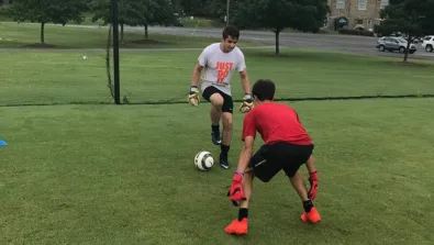 Nike Soccer Boys Berry College Goalie Training