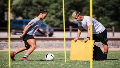 Teen Girl Dribbling Drill1