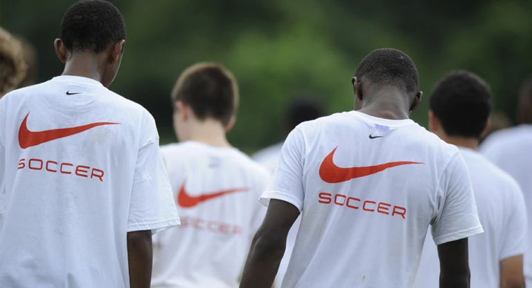 Soccer Gallery Backs Boys Jesuit