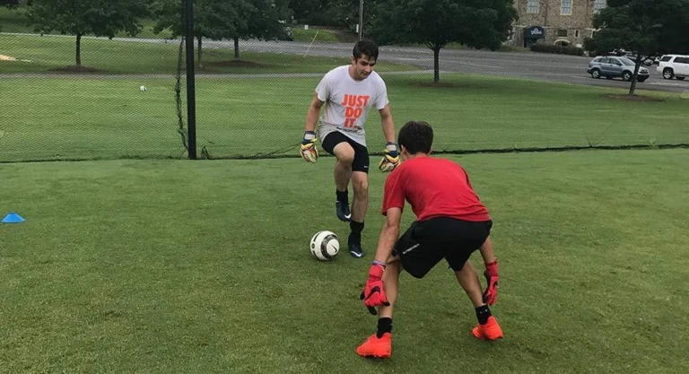 Nike Soccer Boys Berry College Goalie Training