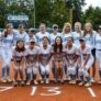 Lovett Softball Team Picture on Diamond