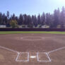 Whitworth University Softball Field Behind Home Plate