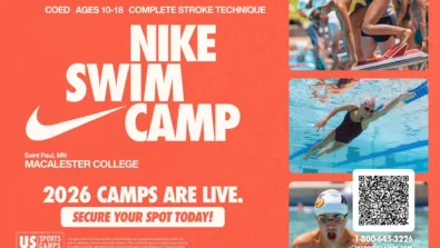 Macalester coed swim