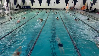 Wingate nike swim camp pool lanes