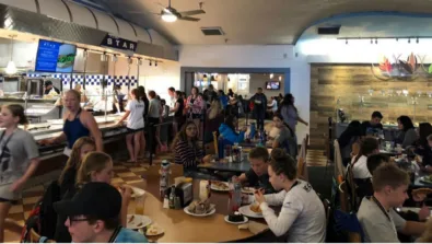 Northern arizona university dining hall nike swim camp