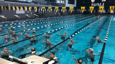 Northern arizona university pool campers nike swim camp