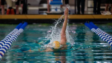 Georgia tech swimmer backstroke
