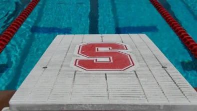 Stanford Swim Camp Starting Block