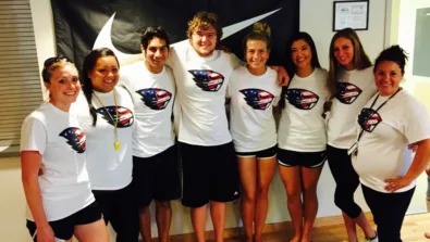 Oregon State Coaching Staff Nike Swim Camp