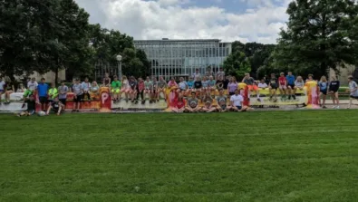 Carnegie Mellon Nike Swim Camp Group Shot