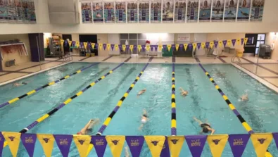 Minnesota State Mavericks Nike Swim Camp Lanes Pool
