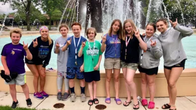 Minnesota State Mavericks Nike Swim Camp Fountain