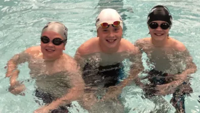 Minnesota State Mavericks Nike Swim Camp Pool Boys Smiles