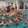 Carnegie mellon nike swim camp pool group fun