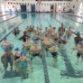 Wingate nike swim camp pool campers