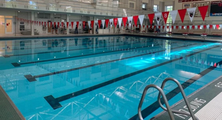 Carnegie mellon nike swim camp pool