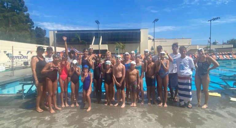 Pepperdine swim camp photo