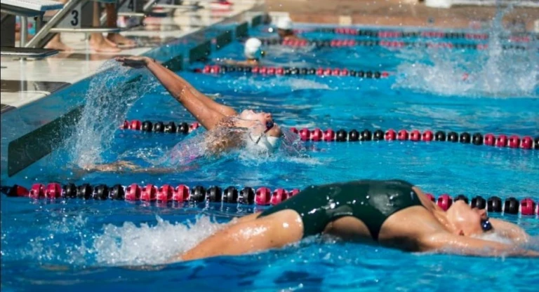 Stanford Swim Camp Backstroke Start