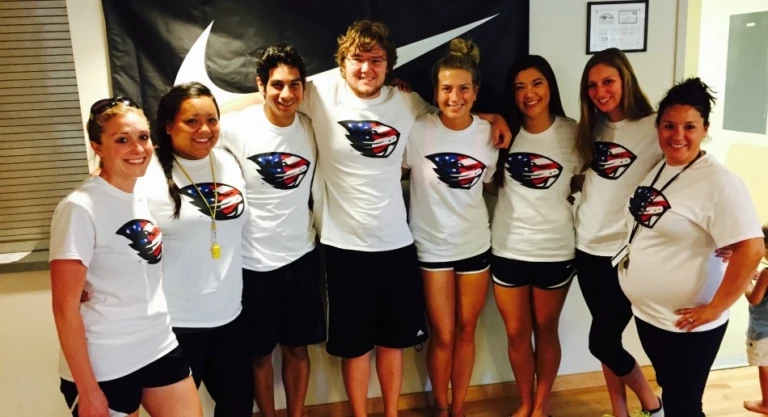 Oregon State Coaching Staff Nike Swim Camp