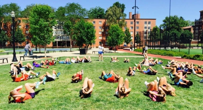 Oregon State Dryland Nike Swim Camp