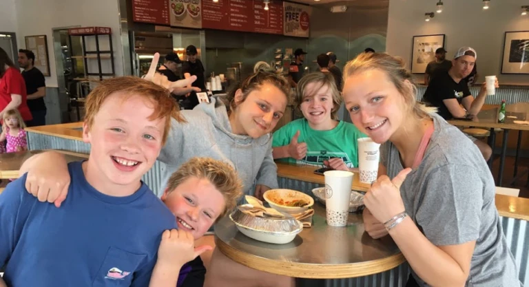 Minnesota State Mavericks Nike Swim Camp Cafeteria