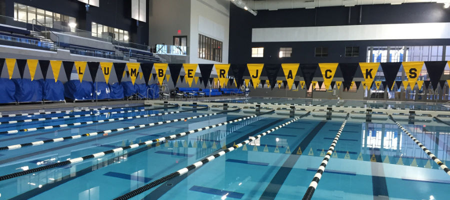 Northern Arizona University Wall Aquatic Center Facility Nike Swim Camp