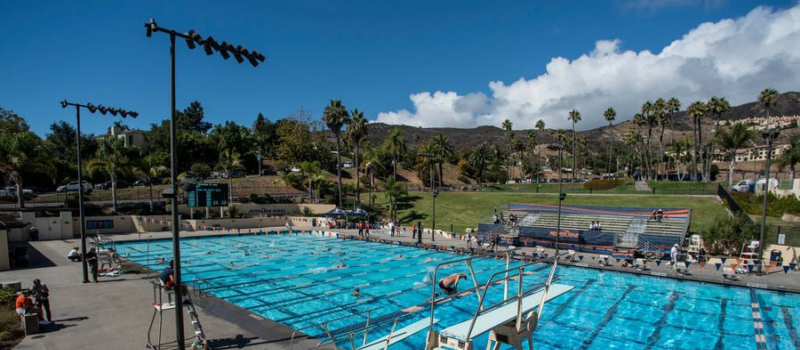 Raleigh runnels memorial pool pepperdine university facility