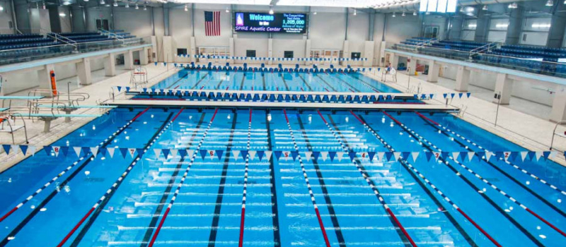 Spire acquatic center facility