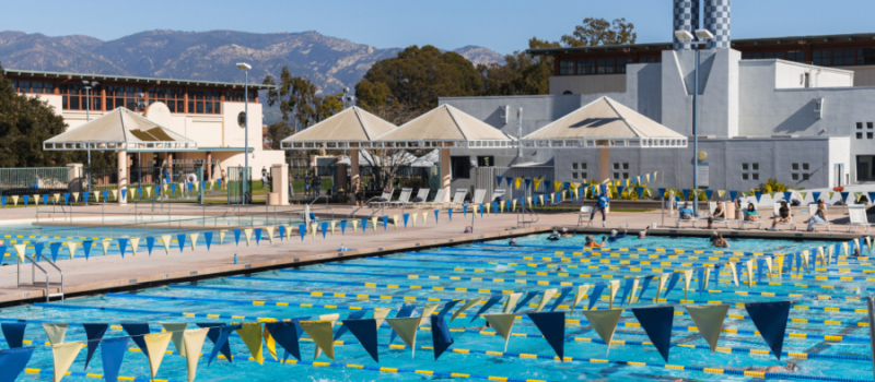 Uc santa barbara aquatics pool facility