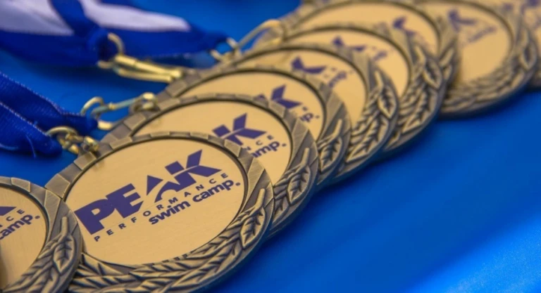 Peak Performance Swim Camp Gold Medals