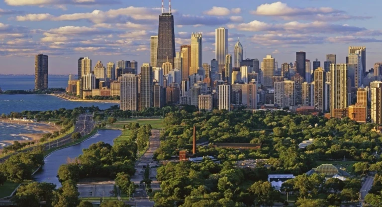 Peak Performance Swim Camp Chicago Skyline