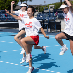 Nike Tennis Camp at Jackie Robinson Park