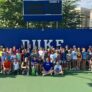 Duke University Nike Tennis Camp Group Photo