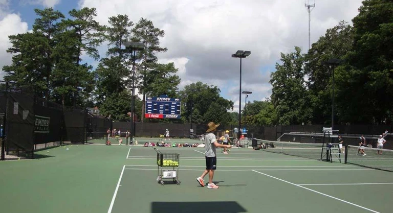 Emory Coach On Court