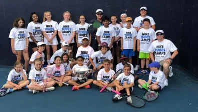 George Washington Tennis Group Photo